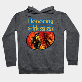 Honoring selflessness: Firefighter Hoodie